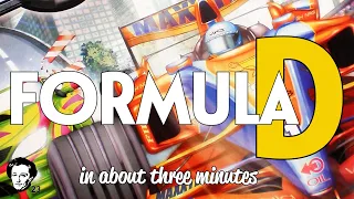 Formula D in about 3 minutes