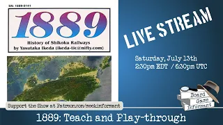 1889: History of Shikoku Railways Teach and Full Play Through with Train Shuffling