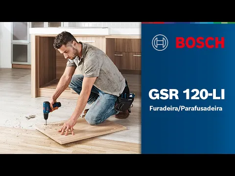 Furadeira e Parafusadeira 3/8" 12V GSR 120-Li Bosch