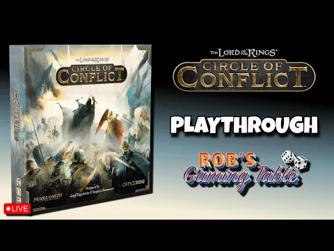 The Lord of the Rings: Circle of Conflict Playthrough