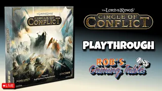 The Lord of the Rings: Circle of Conflict Playthrough