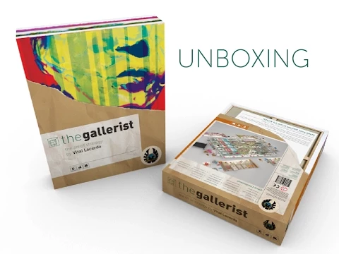The Gallerist unboxing
