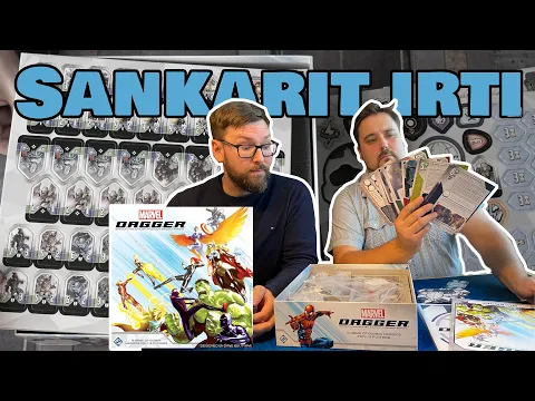 Marvel D.A.G.G.E.R Lautapelin avaus | Yhteistyöpelin ensimietteet
