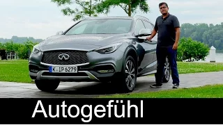 Infiniti QX30 FULL REVIEW test driven new crossover 2017 neu