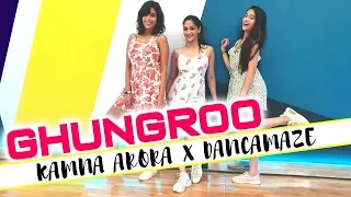 Ghungroo Song | Kamna Arora X Dancamaze Choreography | Hrithik Roshan, Vaani Kapoor |