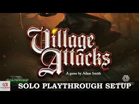 Village Attacks - Setup (using 4 Monsters, Troll, and day/night mode)