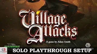 Village Attacks - Setup (using 4 Monsters, Troll, and day/night mode)