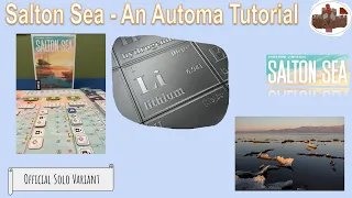 Salton Sea l Board Game l An Automa Tutorial