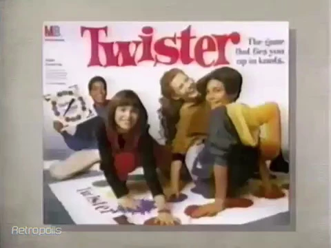 Twister Board Game by Milton Bradley 1998