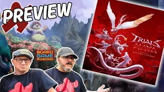 Trials of Maya Gamefound Preview | MOBA with deck construction!