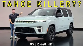 NEW 2026 Jeep Grand Wagoneer -- Has the Tahoe Met its MATCH?? ($65k, Up to 647 HP!)