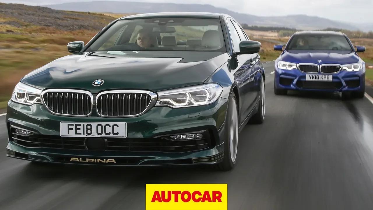 2018 BMW M5 vs Alpina B5 - 5 Series super-saloon showdown | Autocar