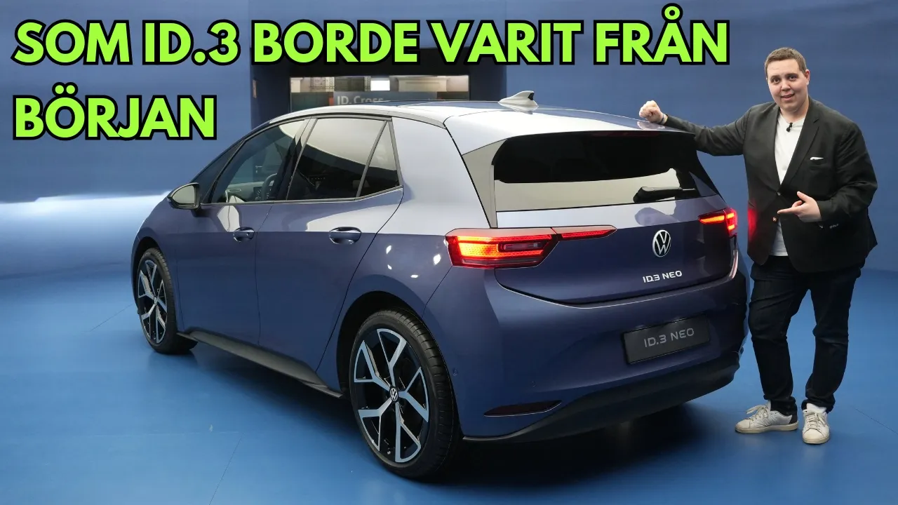 Premiär för Volkswagen ID.3 Neo - Lovande på (nästan) alla punkter