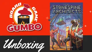 STONESPINE ARCHITECTS — Another Play To Win Game at Southern Board Game Fest!