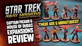 There Are Five Miniatures!! Star Trek Away Missions Expansions Review