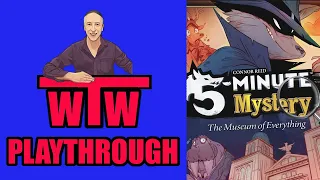 5 Minute Mystery (The 9 minute case) Solo Playthrough