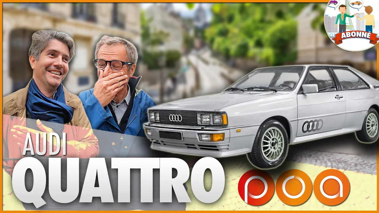 AUDI QUATTRO 1982・AUDIMAN EN EXTASE PARTOUT
