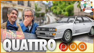 AUDI QUATTRO 1982・AUDIMAN EN EXTASE PARTOUT