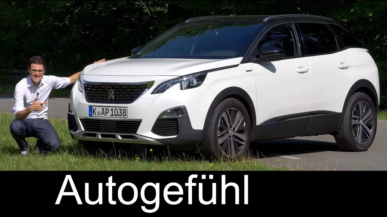 Peugeot 3008 GT-Line FULL REVIEW 165hp petrol test 2018 - Autogefühl
