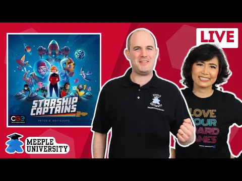 Starship Captains - LIVE Playthrough Board Game & Giveaway