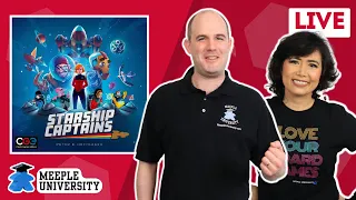 Starship Captains -  LIVE Playthrough Board Game & Giveaway