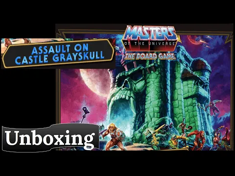 Masters of the Universe: The Board Game – Assault on Castle Grayskull: Unboxing