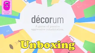 Unboxing - Décorum