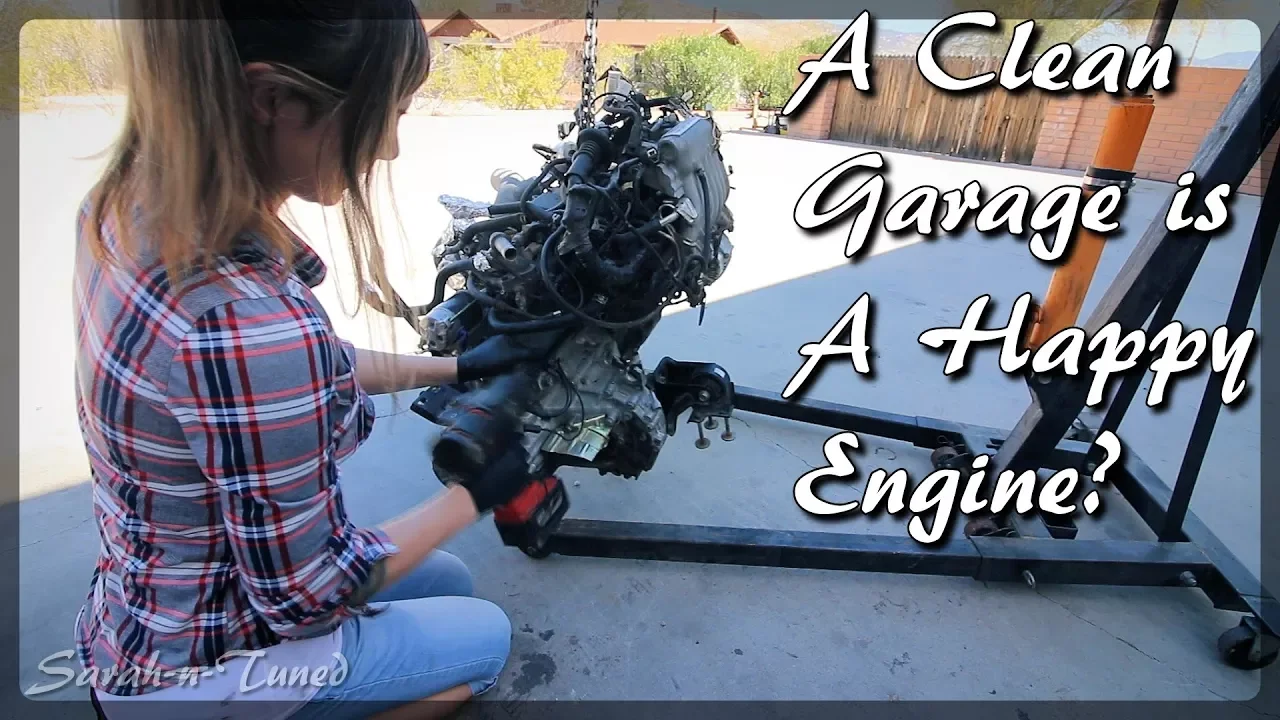 A Clean Garage is a Happy Engine? // Vlog Series 018