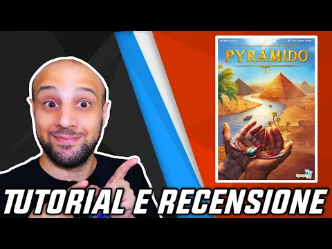 Tutorial e Recensione PYRAMIDO - Costruiamo la nostra Piramide con le Tessere del Domino!