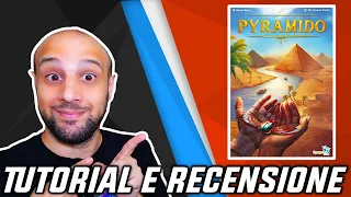 Tutorial e Recensione PYRAMIDO - Costruiamo la nostra Piramide con le Tessere del Domino!
