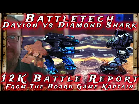 Battletech Battle Report Davion vs Diamond Shark 12K