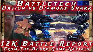 Battletech Battle Report Davion vs Diamond Shark 12K