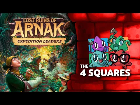 The 4 Squares Review - Lost Ruins of Arnak: Expedition Leaders