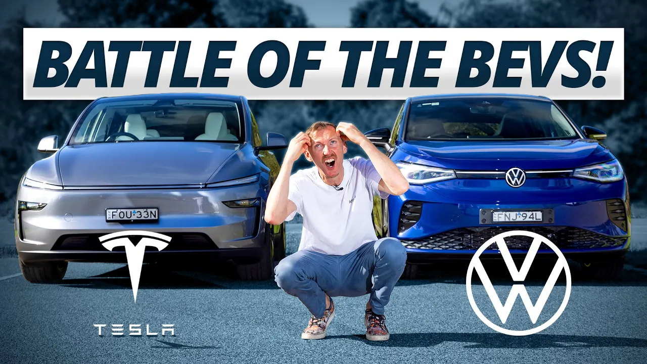 2025 Tesla Model Y v Volkswagen ID.5 GTX | Two EVs, one winner –Germany or China?