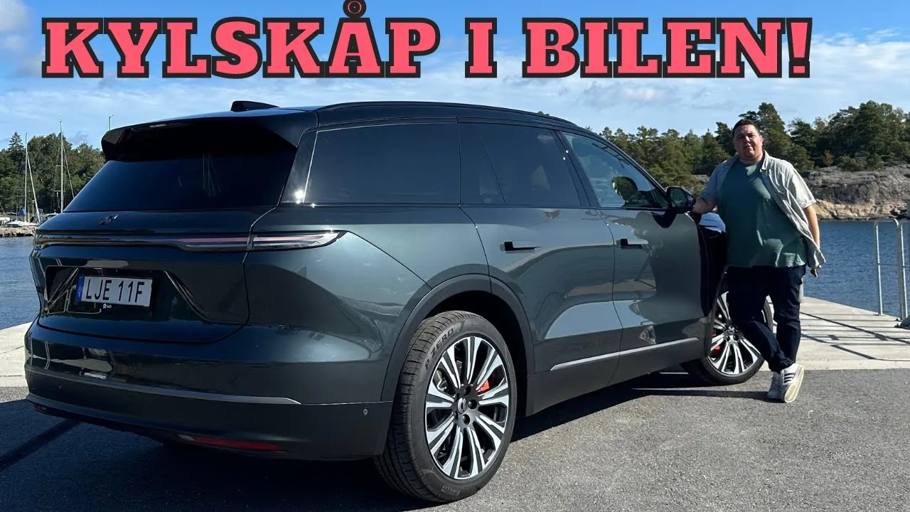 Nio EL8 är en lyxig 6-sätes för miljonen... utan batteri | Elbilsmagasinet