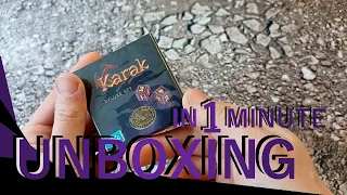 Karak DELUXE SET UNBOXING in 1 minute