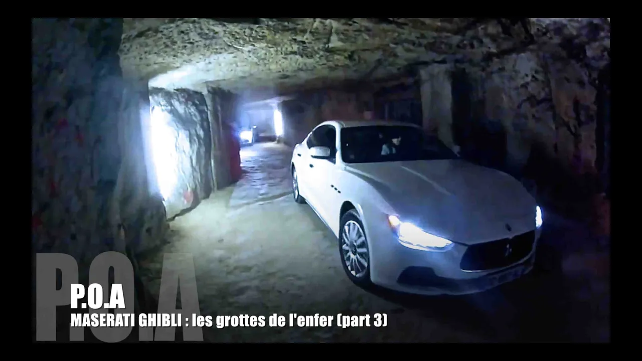 Nouvelle Maserati Ghibli 2013 : les grottes de l'enfer - Essai 3/4