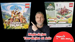 LEGO Monkey Palace Comment jouer une partie du jeu de société avec vidéorègle. Asmodée.