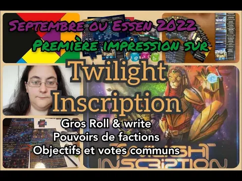 Twilight Inscription : première impression
