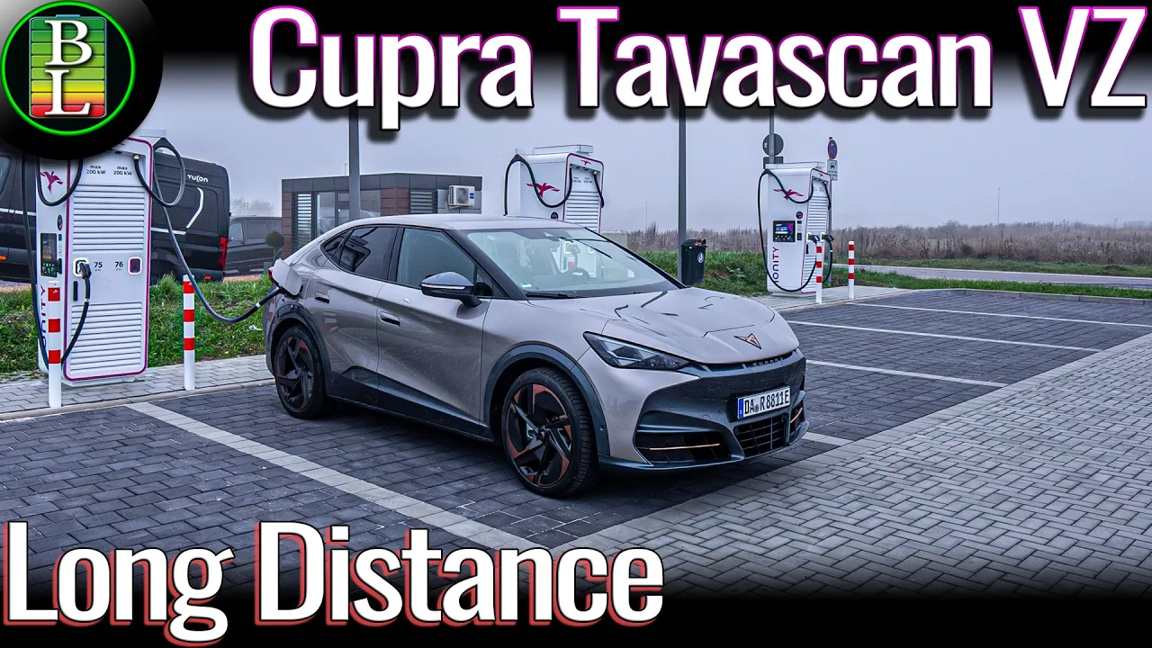 Driving 670 km (416 miles) in the Cupra Tavascan VZ