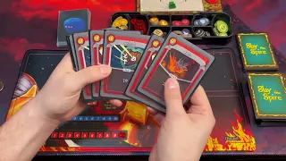 Slay the Spire: The Board Game - Ascension 1 Ironclad Solo Playthrough (Act 1)