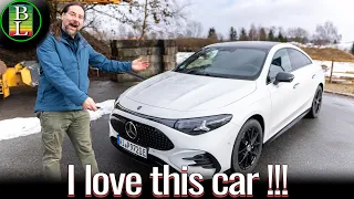 My first drive in the Mercedes CLA EQ