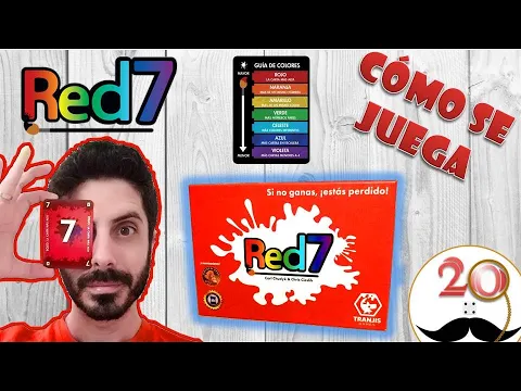 RED 7 - Cómo se juega (reseña) - Juego de cartas