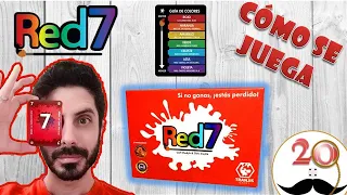 🔴 RED 7 🌈 - Cómo se juega (reseña) - Juego de cartas