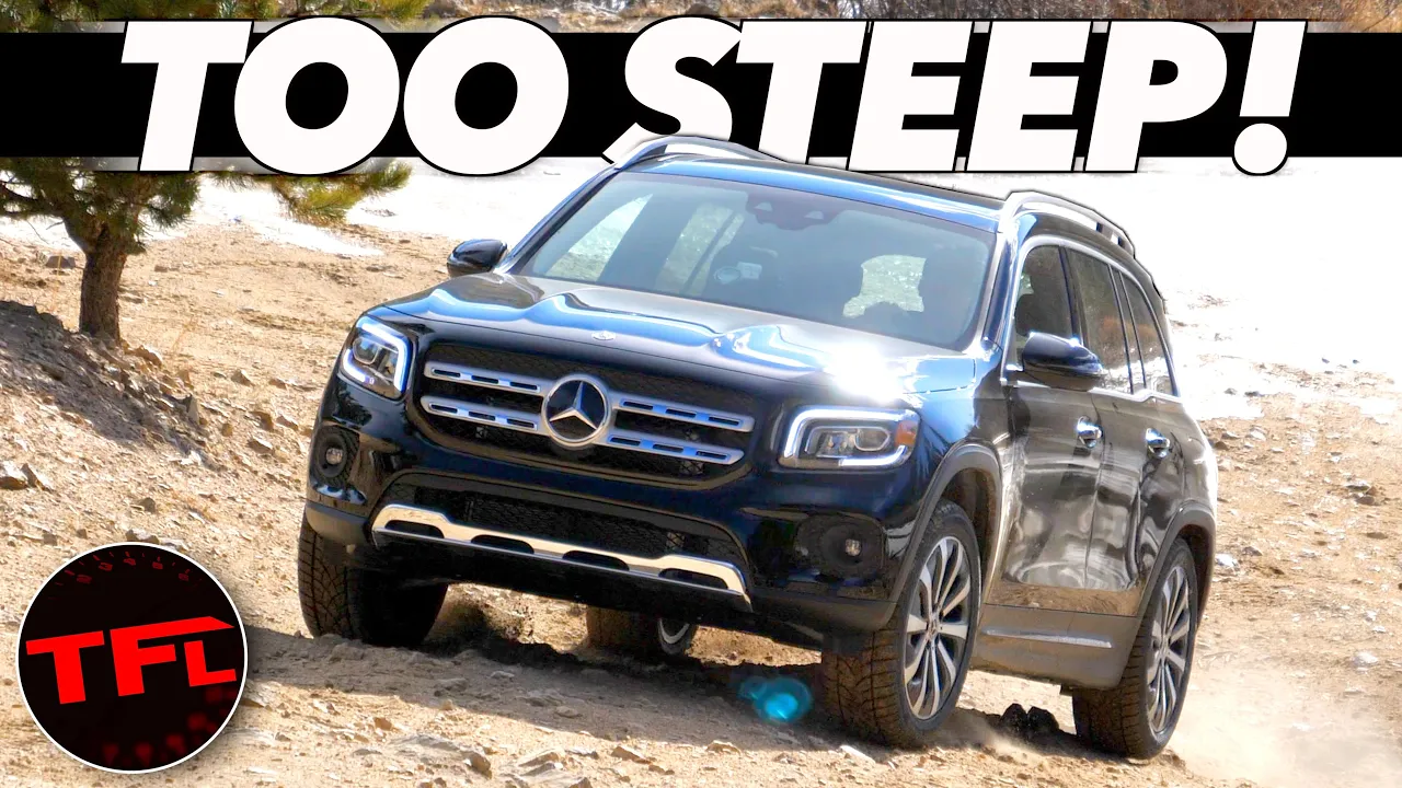 Is The 2020 Mercedes GLB a Baby G-Wagon? We Test It Off-Road To Find Out!
