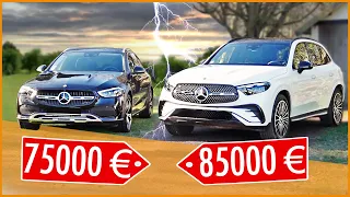 Break ou SUV ? 🇩🇪 Mercedes Classe C Break vs Mercedes GLC 2023