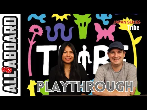 TRIBE | Japanese Board Game Series | How to Play and Full 2-Player Playthrough