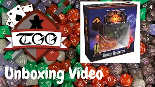Merchants of the Dark Road Deluxe Resources Unboxing