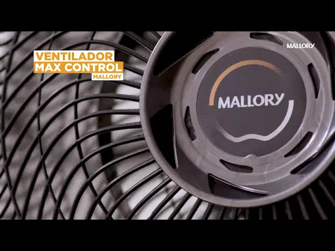 Ventilador de Coluna Mallory 40cm Max Control 220V Preto