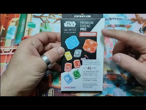 Star Wars - UNLIMITED PREMIUM TOKENS PRO EXPANSION PACK - Unboxing